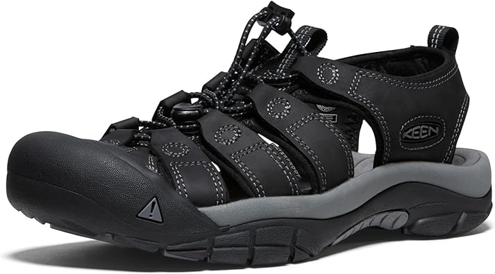 KEEN Men's Newport Closed Toe Leather Sandal