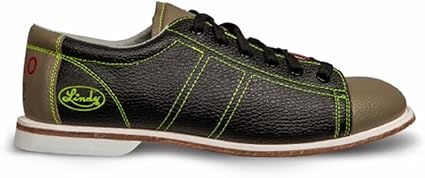 Linds Mens 300 Classic Glow Rental Bowling Shoes - Laces 9