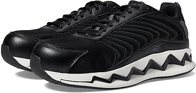 Reebok Men's Rb3221 Zig Elusion Heritage Work Construction Shoe Black Safety