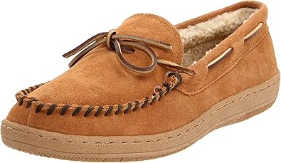 Hideaways by LB Evans Mens Morgan Moccasin Casual Slippers Casual - Brown