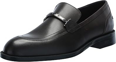 BOSS Men's Tayil Smooth Leather Bit Loafer