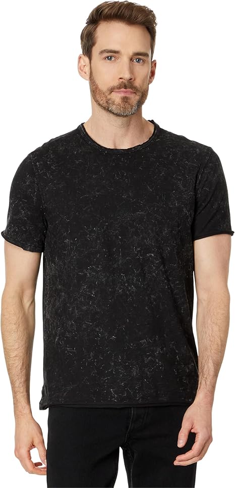 John Varvatos Men's Mercier Tee, Black