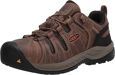 KEEN Utility Men's Flint 2 Low Height Steel Toe Breathable Durable Construction Work Shoes