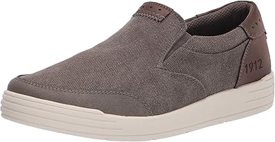 Nunn Bush Men's Kore City Walk Canvas Moc Toe Slip-on Sneaker