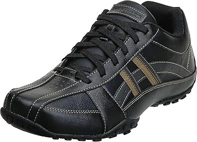 Skechers Men's Citywalk Malton Oxford Sneaker,Black,7 M US