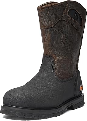 Timberland PRO Men's Powerwelt Pull-on Steel Safety Toe Farm Ranch Work Boot