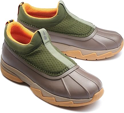 BASS OUTDOOR Men's Field Duck Low Slipo Rain Shoe