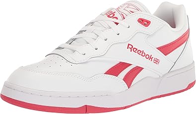 Reebok Unisex BB 4000 II Sneaker, FTWR White/Vector Red/FTWR White, 13 US Men