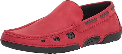 STACY ADAMS Men's Delray Moc Toe Slip on Driving Style Loafer