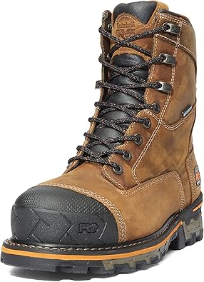 Timberland PRO Men's Boondock 8 Inch Composite Safety Toe Waterproof Industrial Work Boot