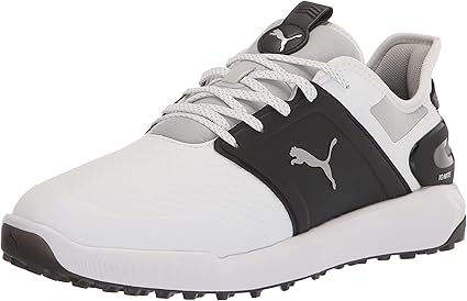 Puma 3763490610.5 Ignite Elevate Wide Puma White-Puma Black-Puma Silver 10.5 Mens