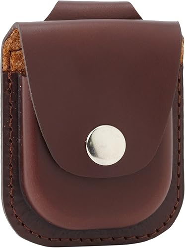 Charles-Hubert, Paris 3572-1 Brown Leather 42mm Pocket Watch Holder