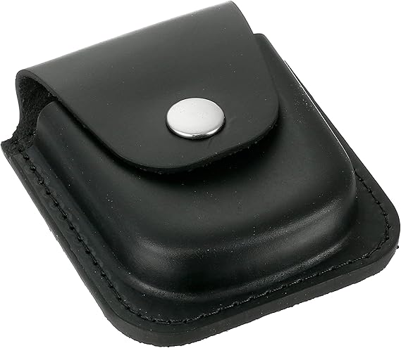 Charles-Hubert, Paris 3572-3 Black Leather 42mm Pocket Watch Holder