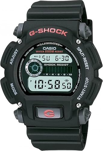 Casio Men's G-Shock DW9052-1V Shock Resistant Black Resin Sport Watch