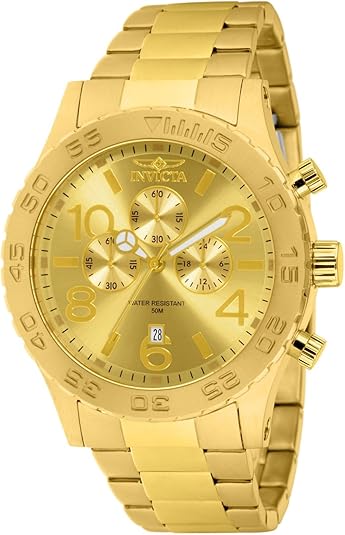 Invicta Specialty Stainless Steel Men's Quartz Watch - 50mm