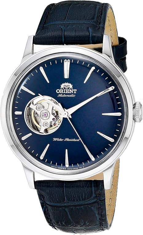 Orient Dress Watch (Model: RA-AG0005L), Blue