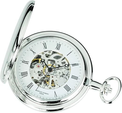 Charles-Hubert, Paris 3576-W Mechanical Pocket Watch