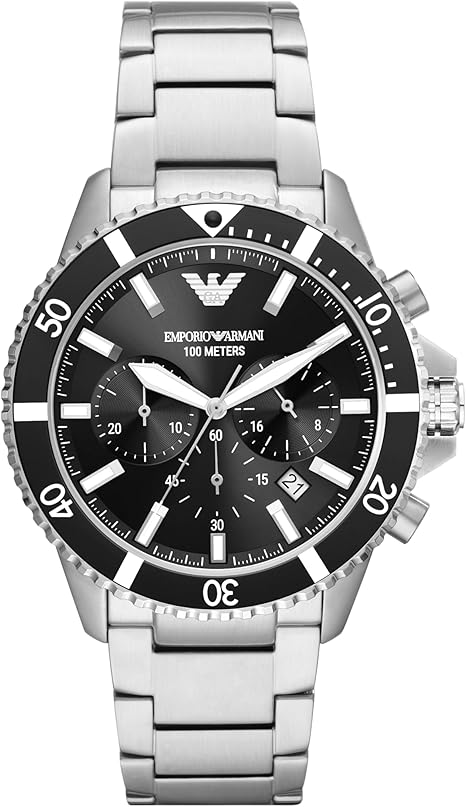 Emporio Armani Men's Chronograph Stainless Steel Watch (Model: AR11360)