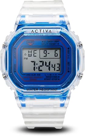 Invicta Shock Resistant Watch Clear Blue