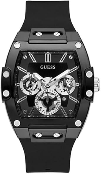 GUESS Men's Trend Casual Tonneau Diamond 43mm Watch