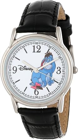 Disney Winnie the Pooh Adult Classic Cardiff Analog Quartz Leather Strap Watch