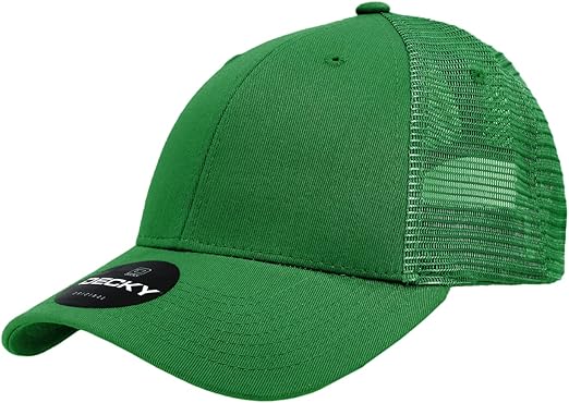 DECKY Standard Mesh Golf Cap, Multicolor, One Size