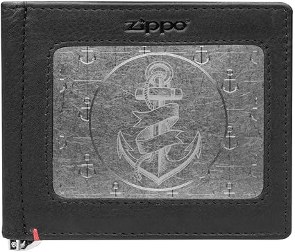 Zippo Money Clip Leather Wallets