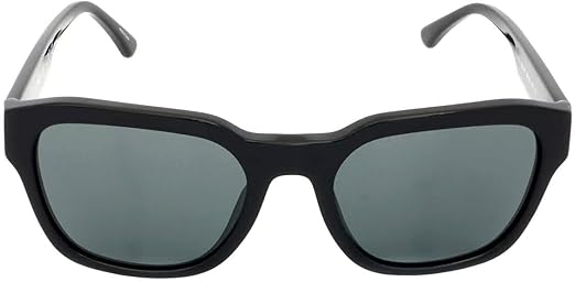 Emporio Armani Dark Grey Square Men's Sunglasses EA4175 587587 55