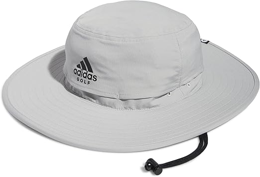 adidas Men's UPF Wide Brim Golf Hat