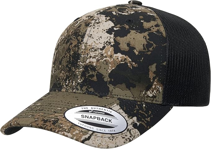 Yupoong Yp Classics Veil Camo Retro Trucker Cap