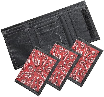 Fun Express Multicolor Polyester Western Wallets - 9.5