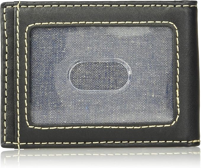 Wrangler Men's Leather Bifold Wallet