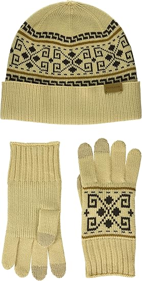 Pendleton Cold Weather Knit Set, Westerley Tan, One Size