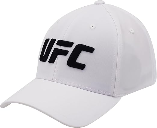 Concept One UFC Baseball Hat, 6 Panel Adult Flex Fit Active Cap with Curved Brim