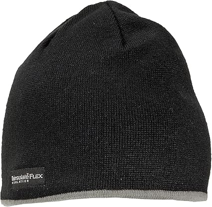 Ergodyne - 16818 N-Ferno 6818 Insulated Thermal Knit Beanie Hat,Black