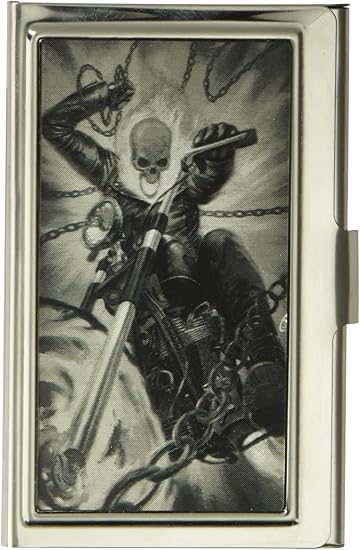 Buckle-Down Men's Business Card Holder-Ghost Rider