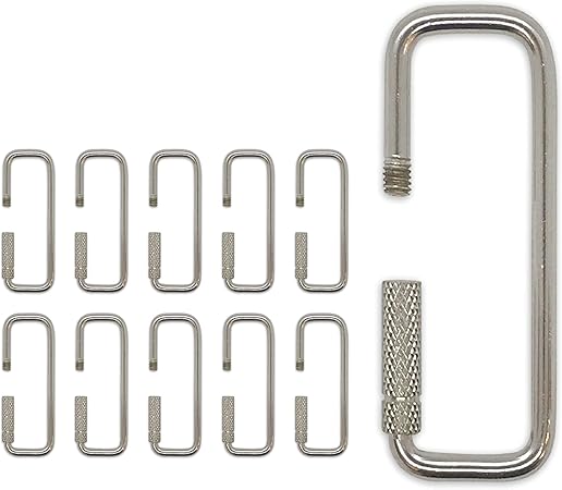 Lucky Line 2” Rectangular Key Ring with Turn Twist Sleeve Closure