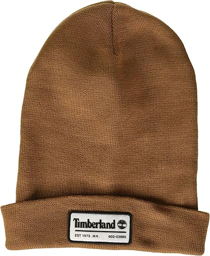 Timberland Men's Long Patch Beanie