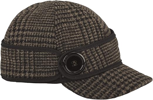 Stormy Kromer Button Up Cap, Portobello, 7 3/8