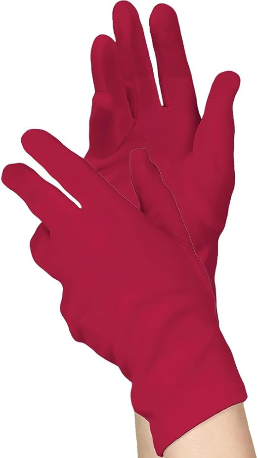 Bold & Elegant Polyester Gloves (Adult Size) - 1 Pair - Perfect for Any Stylish Affair