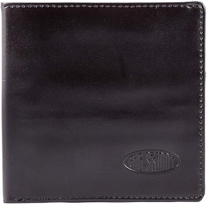 Big Skinny Men's World Leather Bi-Fold Slim Wallet, Holds Up to 35 Cards