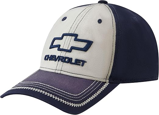 Concept One Chevrolet Dad Hat, Logo Cotton Adjustable Baseball Cap with Curved Brim