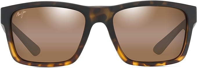 Maui Jim Men's and Women's The Flats Polarized Rectangular Sunglasses