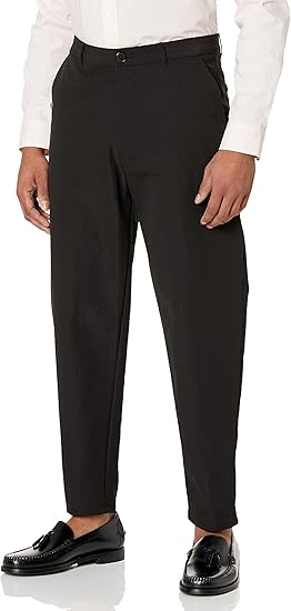 Armani Exchange Men's Nylon Seersucker Trouser