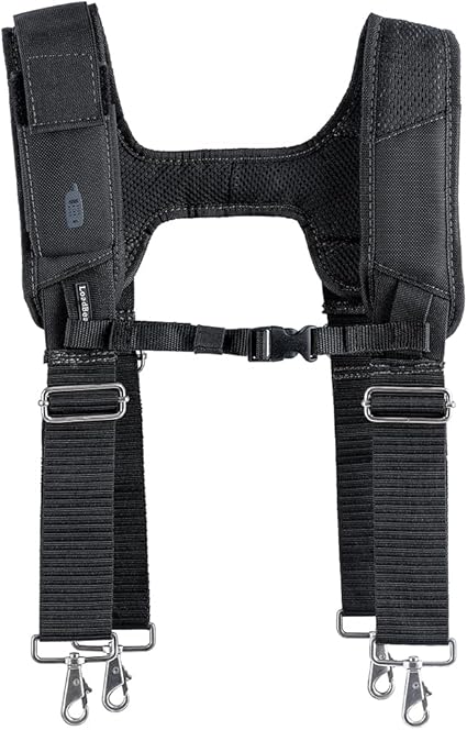 Bucket Boss - LoadBear Suspenders, Belts & Suspenders (57400), Black