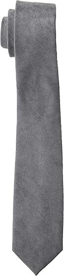 Isaac Mizrahi mens Suede Necktie