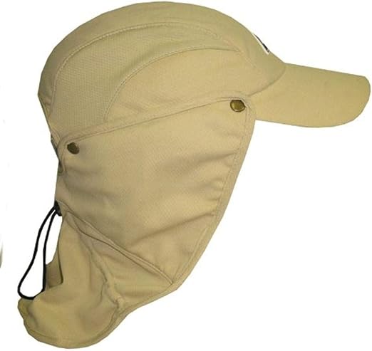 HyperKewl Mens Baseball-caps, Khaki