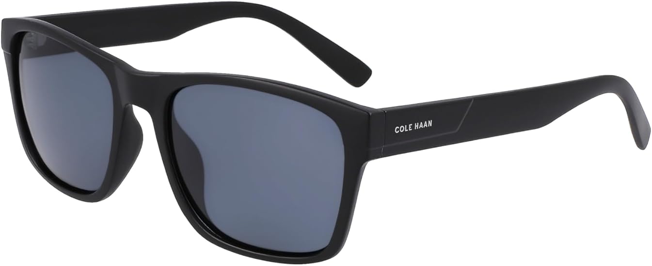 Cole Haan Mens Polarized Sunglass Rectangular