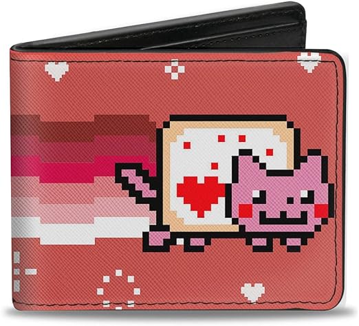 Buckle-Down Bifold Wallet Nyan Cat