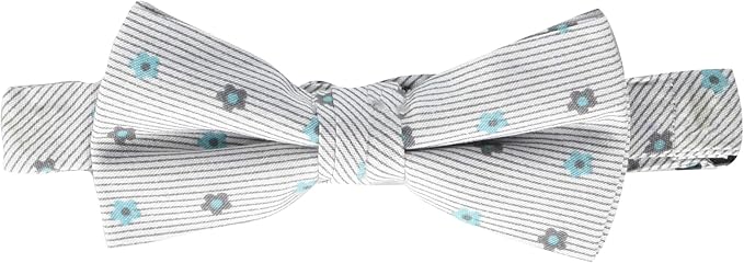 Isaac Mizrahi Boys' Cotton Print Bowtie, Multi, One Size